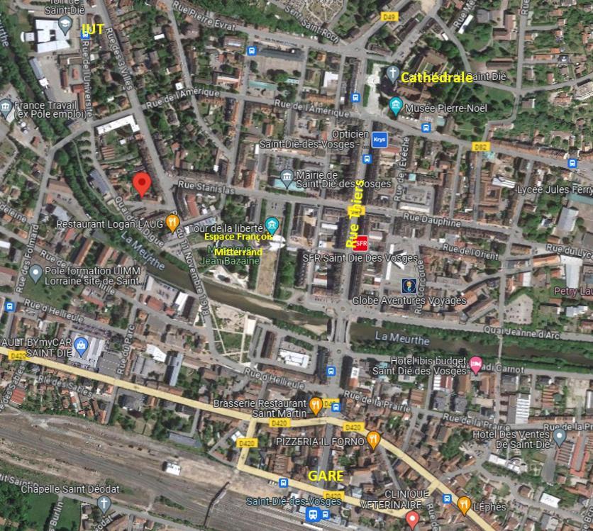 Appartement St Eloi 75M² Saint-Die-des-Vosges 外观 照片
